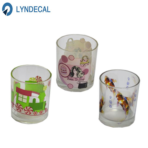 Glass cup decals -LD2126
