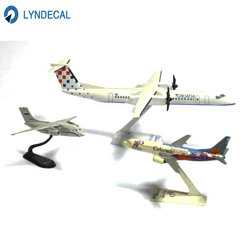 Custom Printed Aircraft Model Decals